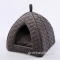 Pet Customized Luxury Cat House Portable Cave κρεβάτι